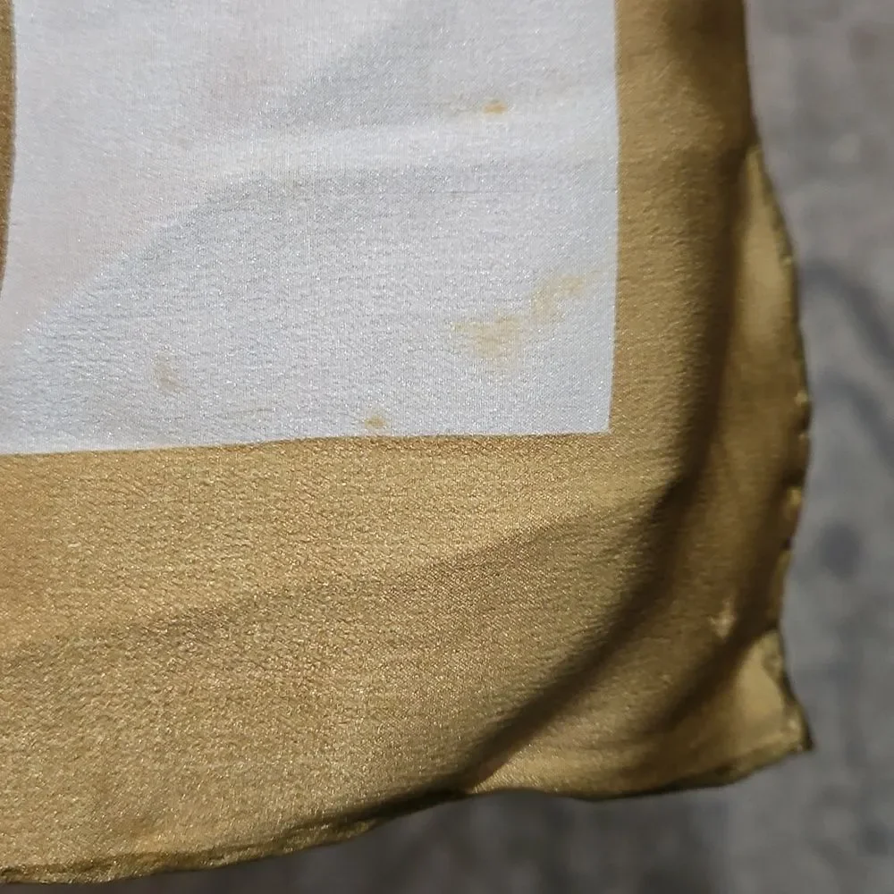 Vintage Vera Neumann Geometric Silk Scarf